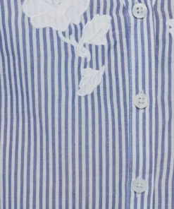 KangaROOS Hemdbluse mit Volants am Ärmel und Blumen-Stickerei vorne -KangaROOS Verkaufsladen 29744549