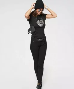 KangaROOS Gürteltasche, mit praktischem Reißverschluss-Rückfach Blau, Schwarz -KangaROOS Verkaufsladen 29745054