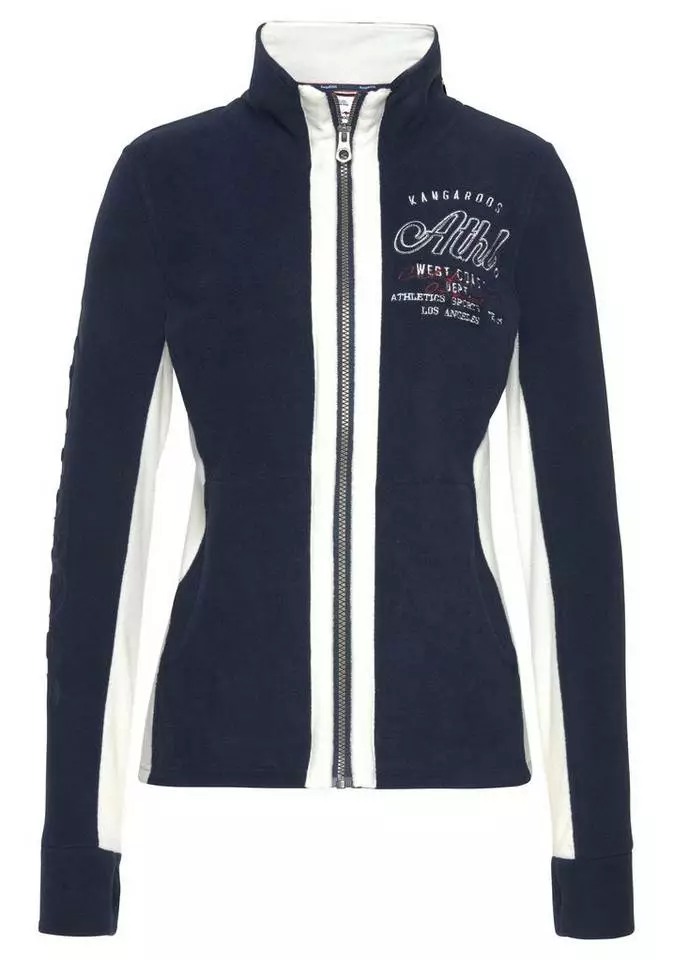 KangaROOS Fleecejacke mit kontrastfarbenen Einsätzen 5 KangaROOS Fleecejacke mit kontrastfarbenen Einsätzen – Bild 5
