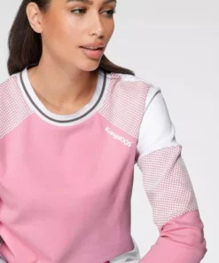 KangaROOS Sweatshirt im Colorblocking-Design mit Pünktchen Rosa-weiß-hellgrau-bedruckt, Schwarz-hellgrau-meliert, Himbeere-meliert, Marine-hellblau 15 KangaROOS Sweatshirt im Colorblocking-Design mit Pünktchen Rosa-weiß-hellgrau-bedruckt, Schwarz-hellgrau-meliert, Himbeere-meliert, Marine-hellblau -KangaROOS Verkaufsladen 29cb449d 8ed7 5ff6 a3f8 4d34b70c55e7
