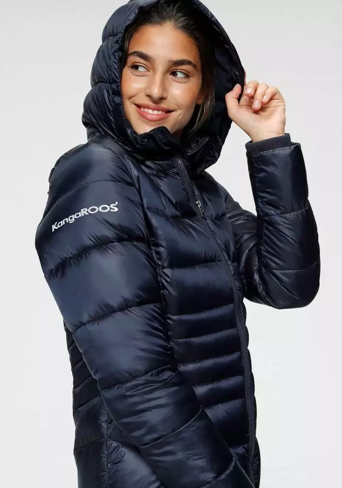 KangaROOS Steppmantel mit abnehmbarer Kapuze Marine, Dunkelgrün, Dunkelgrau, Schwarz 5 KangaROOS Steppmantel mit abnehmbarer Kapuze Marine, Dunkelgrün, Dunkelgrau, Schwarz – Bild 5