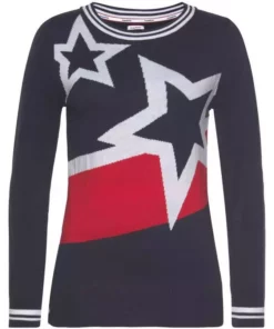 KangaROOS Jacquardpullover mit trendigem Stern-Design und Konstrast-Streifen - NEUE KOLLEKTION -KangaROOS Verkaufsladen 2e367e0e bff1 5332 ad54 bbee19bdfa9e