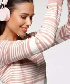 KangaROOS Rundhalspullover mit minimalistischer Rollkante und modischen Streifen-Design - NEUE KOLLEKTION Rosa-weiß, Grau-weiß 8 KangaROOS Rundhalspullover mit minimalistischer Rollkante und modischen Streifen-Design - NEUE KOLLEKTION Rosa-weiß, Grau-weiß -KangaROOS Verkaufsladen 2e9ca6c9 f2d3 51c9 8e85 a055dd92e90d