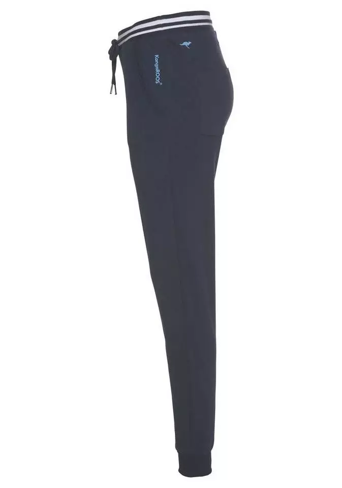 KangaROOS Jogginghose Mit gestreiftem Taillenbündchen 7 KangaROOS Jogginghose Mit gestreiftem Taillenbündchen – Bild 7