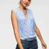 KangaROOS Druckbluse mit sommerlichem Muster