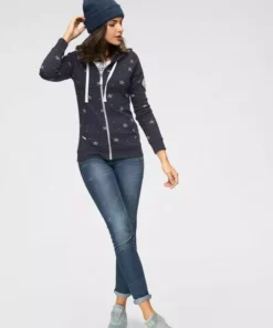 KangaROOS Sweatjacke mit maritimem Seestern Alloverprint 16 KangaROOS Sweatjacke mit maritimem Seestern Alloverprint -KangaROOS Verkaufsladen 30767826