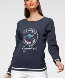 KangaROOS Sweatshirt mit großem Retro Label-Druck im Collage-Look - NEUE KOLLEKTION Hellgrau-meliert, Marine, Weiß 16 KangaROOS Sweatshirt mit großem Retro Label-Druck im Collage-Look - NEUE KOLLEKTION Hellgrau-meliert, Marine, Weiß -KangaROOS Verkaufsladen 3092df5a d281 571e bbec 5ad387fe1b94
