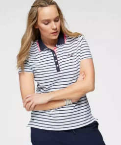 KangaROOS Poloshirt im modischem Streifen-Look mit kontrastfarbenen Details -KangaROOS Verkaufsladen 31119775