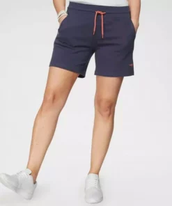 KangaROOS Sweatshorts mit kontrastfarbener Kordel und kleinem Label-Print Hellgrau-meliert, Himbeere, Marine, Weiß -KangaROOS Verkaufsladen 31120084