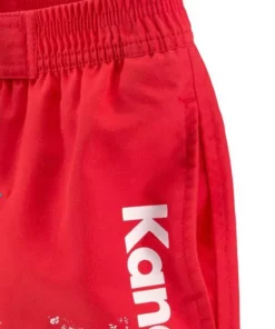 KangaROOS Badeshorts, mit Logodruck seitlich Rot, Blau -KangaROOS Verkaufsladen 31421059