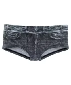 KangaROOS Bikini-Hotpants, in Jeans-Optik Pink, Jeansblau, Schwarz