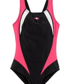 KangaROOS Badeanzug, mit sportlichen Kontrasteinsätzen Marine, Schwarz, Himbeerrot -KangaROOS Verkaufsladen 31423422