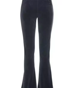 KangaROOS Jazzpants aus weichem Nicky-Samt mit collem Nieten-Logo - NEUE KOLLEKTION Schwarz, Marine -KangaROOS Verkaufsladen 316c1bc7 1c6f 5da6 91e7 95a75c5a1e1b