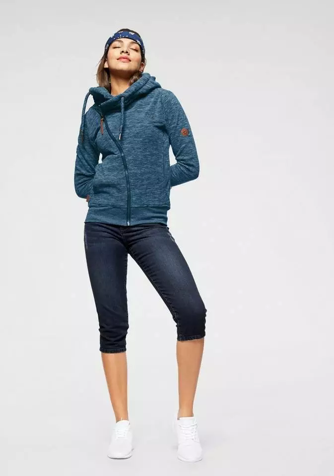 KangaROOS Caprijeans in 7/8 Länge mit destroyed Details Darkblue-used, Blau-denim 13 KangaROOS Caprijeans in 7/8 Länge mit destroyed Details Darkblue-used, Blau-denim – Bild 13