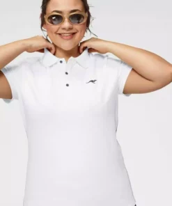 KangaROOS Poloshirt Große Größen Marine, Schwarz, Petrol, Wei&szlig; -KangaROOS Verkaufsladen 32285064