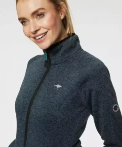 KangaROOS Strickfleecejacke mit Reißverschluss in Kontrastfarbe 8 KangaROOS Strickfleecejacke mit Reißverschluss in Kontrastfarbe -KangaROOS Verkaufsladen 32306870
