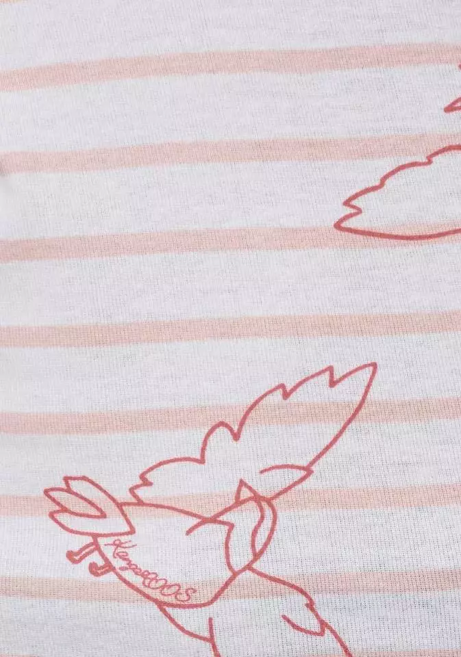 KangaROOS Langarmshirt mit Streifen und Allover-Print Schwarz-hellgrau-meliert, Weiß-rosa-gestreift, Marine-weiß-gestreift 6 KangaROOS Langarmshirt mit Streifen und Allover-Print Schwarz-hellgrau-meliert, Weiß-rosa-gestreift, Marine-weiß-gestreift – Bild 6