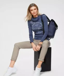 KangaROOS Chinohose (Set, 2-tlg., mit Gürtel) in schmaler Form, mit Kordel zu binden Beige, Schwarz, Weiß, Marine -KangaROOS Verkaufsladen 32476950