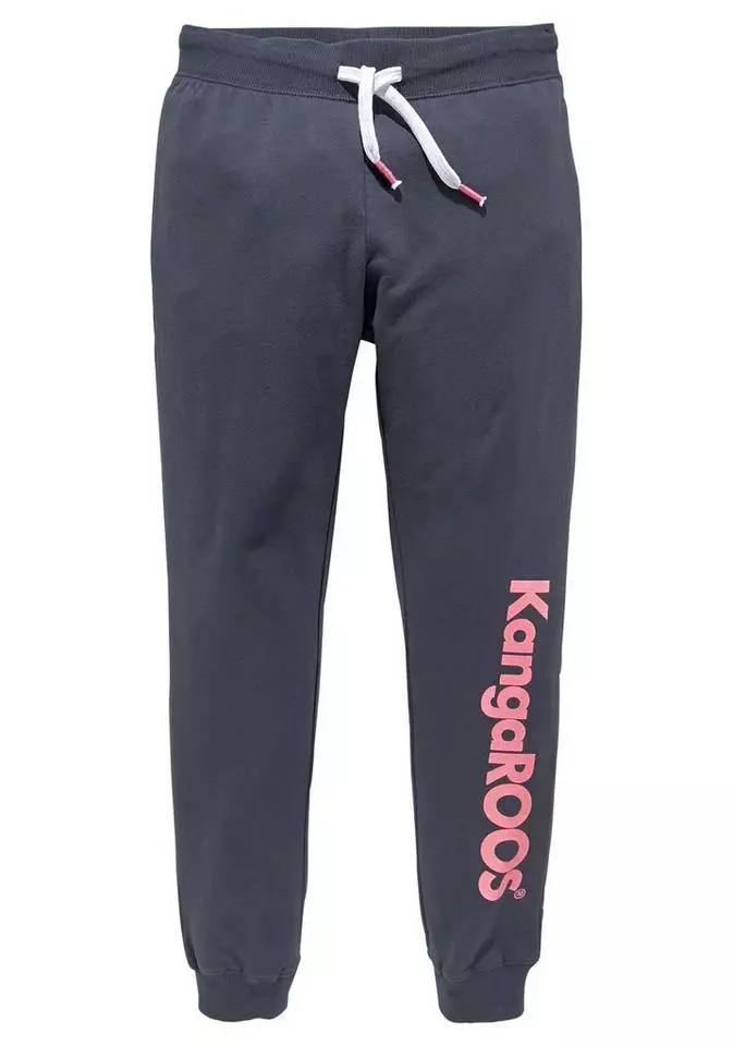 KangaROOS Sweathose mit Glitzerdruck am Bein 2 KangaROOS Sweathose mit Glitzerdruck am Bein – Bild 2