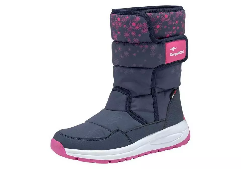 KangaROOS »K-Fluff ROOSTEX« Winterstiefel Jet black#ft5_slash#vapor grey, Dk navy#ft5_slash#daisy pink 1 KangaROOS »K-Fluff ROOSTEX« Winterstiefel Jet black#ft5_slash#vapor grey, Dk navy#ft5_slash#daisy pink