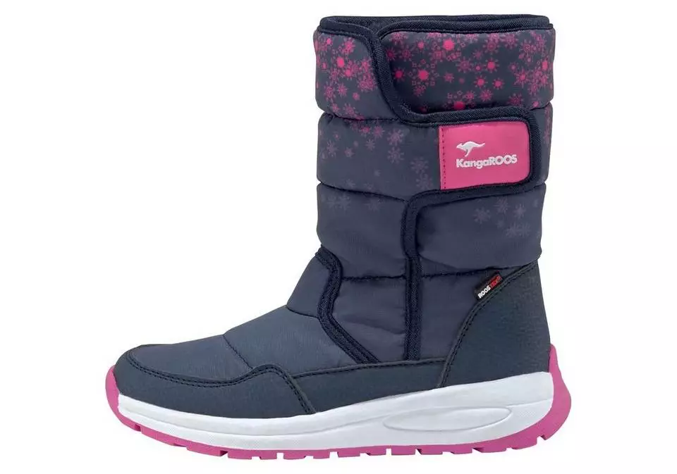 KangaROOS »K-Fluff ROOSTEX« Winterstiefel Jet black#ft5_slash#vapor grey, Dk navy#ft5_slash#daisy pink 2 KangaROOS »K-Fluff ROOSTEX« Winterstiefel Jet black#ft5_slash#vapor grey, Dk navy#ft5_slash#daisy pink – Bild 2