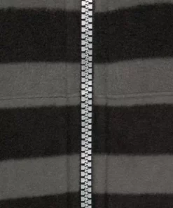 KangaROOS Fleecejacke mit praktischer Kapuze Schwarz-grau-gestreift, Beere-bordeaux-gestreift -KangaROOS Verkaufsladen 33404181