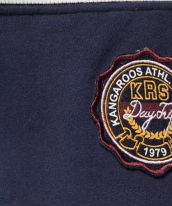 KangaROOS Jogginghose mit lässigem Beinaufschlag Marine-weiß, Anthrazit, Ecru-meliert -KangaROOS Verkaufsladen 33405817