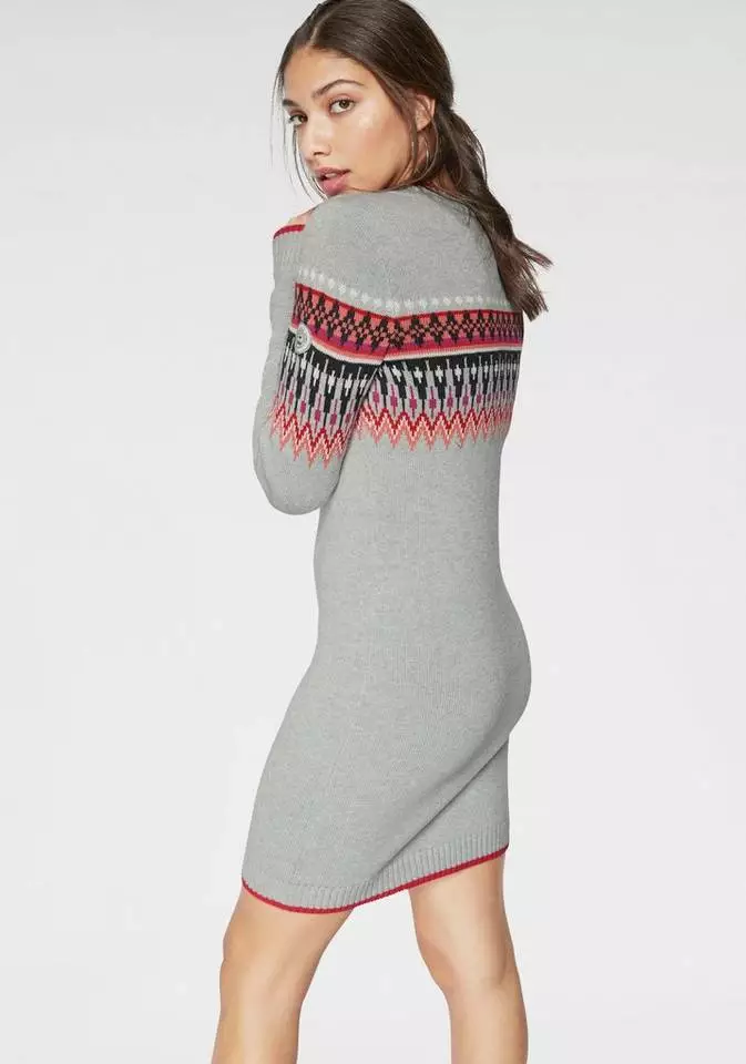 KangaROOS Strickkleid im Fair-Isle-Norweger-Muster 2 KangaROOS Strickkleid im Fair-Isle-Norweger-Muster – Bild 2