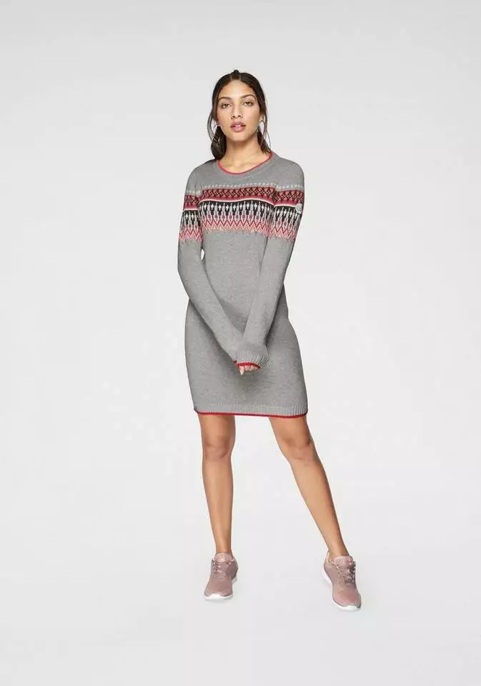 KangaROOS Strickkleid im Fair-Isle-Norweger-Muster 4 KangaROOS Strickkleid im Fair-Isle-Norweger-Muster – Bild 4