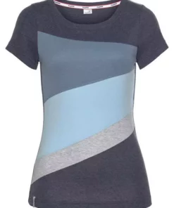KangaROOS T-Shirt mit Colorblocking-Design Altrosa-grau-weiß, Schwarz-grau-weiß, Blau-grau -KangaROOS Verkaufsladen 34036376
