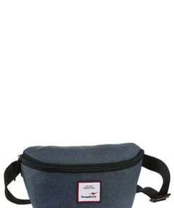 KangaROOS Gürteltasche, mit praktischem Reißverschluss-Rückfach Blau, Schwarz -KangaROOS Verkaufsladen 34466724