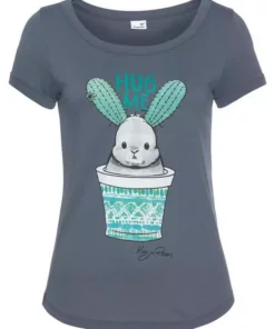 KangaROOS T-Shirt mit niedlichem Frontprint -KangaROOS Verkaufsladen 35212410