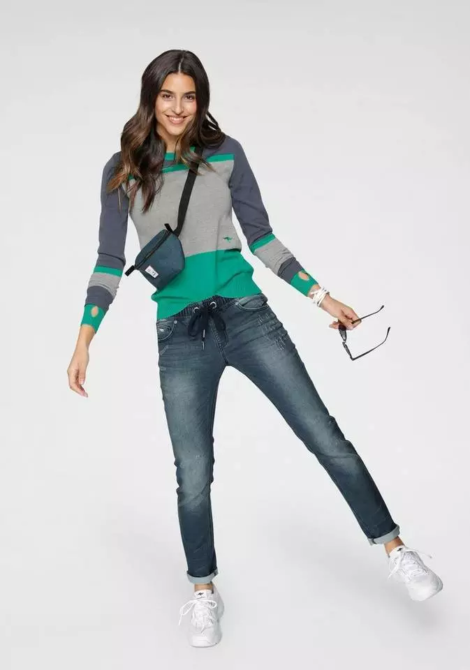 KangaROOS Strickpullover in farbenfroher Streifen-Optik 4 KangaROOS Strickpullover in farbenfroher Streifen-Optik – Bild 4