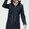 KangaROOS Softshelljacke mit versteckt, verstaubarer Kapuze Schwarz, Rosa, Marine, Graublau