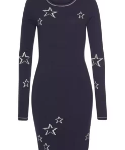 KangaROOS Strickkleid mit eingestrickten Sternen -KangaROOS Verkaufsladen 35886261