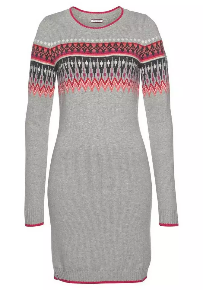KangaROOS Strickkleid im Fair-Isle-Norweger-Muster 5 KangaROOS Strickkleid im Fair-Isle-Norweger-Muster – Bild 5