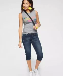 KangaROOS Caprijeans in 7/8 Länge mit destroyed Details Darkblue-used, Blau-denim 25 KangaROOS Caprijeans in 7/8 Länge mit destroyed Details Darkblue-used, Blau-denim -KangaROOS Verkaufsladen 37001758