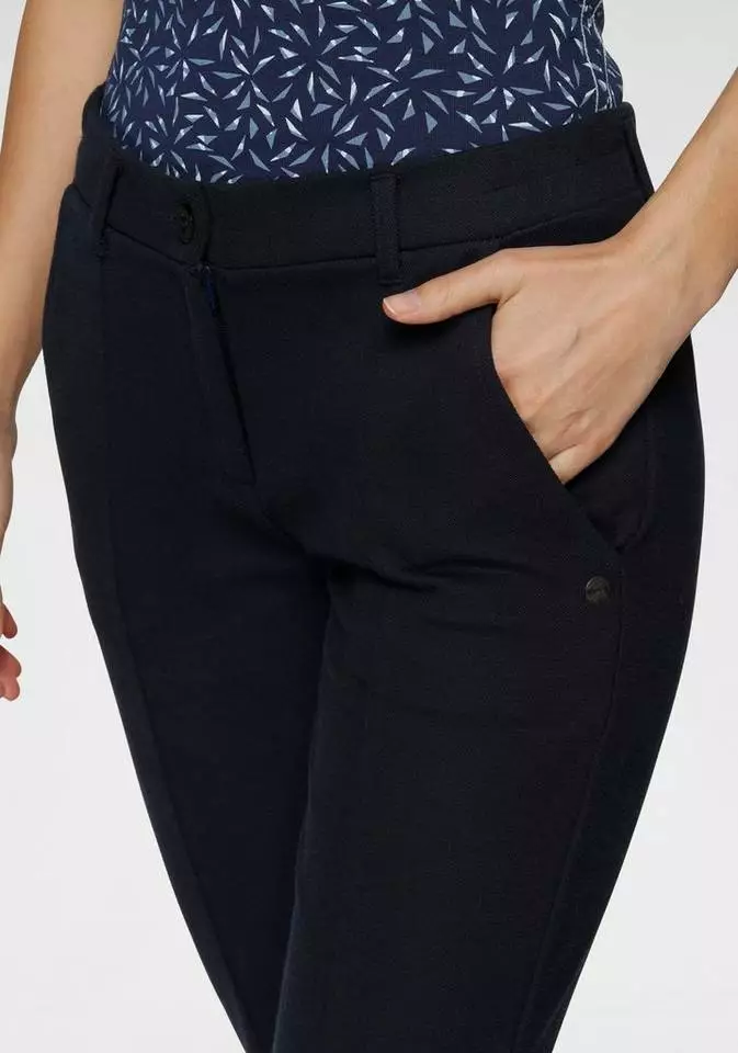 KangaROOS Bundfaltenhose mit Aufschlag am Saum Schwarz, Marine 3 KangaROOS Bundfaltenhose mit Aufschlag am Saum Schwarz, Marine – Bild 3