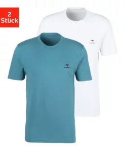 KangaROOS T-Shirt (2er-Pack) mit kleinem Logodruck Weiß, Petrol | weiß 15 KangaROOS T-Shirt (2er-Pack) mit kleinem Logodruck Weiß, Petrol | weiß -KangaROOS Verkaufsladen 38e44719 4758 5105 b120 ecffd433ae88