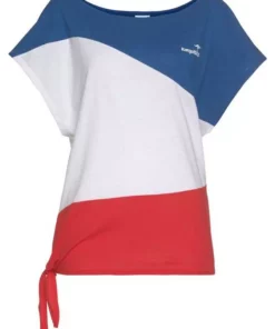 KangaROOS 2-in-1-Kleid (2-tlg) in sommerlicher zweiteiliger Kombination Kleid und Shirt Grau-weiß-gestreift | schwarz, Marine-koralle-gestreift | marine, Royalblau-rot-weiß | hellgrau-meliert, Blau-rosa -KangaROOS Verkaufsladen 406f59e1 af90 5622 b992 20acd644eb9a