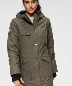 KangaROOS Funktionsparka im modischen Pünktchen-Print Bordeaux-mauve-gepunktet, Marine-weiß-gepunktet, Khaki-grau-gepunktet, Schwarz-weiß-gepunktet -KangaROOS Verkaufsladen 40d1419b 51dc 582f af73 8d88b0723ee7