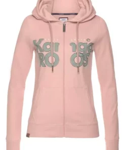 KangaROOS Kapuzensweatjacke mit großem Logo-Front-Print - NEUE KOLLEKTION Marine, Rosa -KangaROOS Verkaufsladen 418c0010 3716 5a61 81c7 74acd718cd14