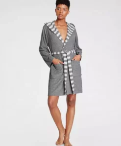 Damenbademantel »Celia«, KangaROOS, mit gestreiftem Gürtel Marine, Rot, Grau -KangaROOS Verkaufsladen 43ee0844 1064 5dc8 8c3f 38a2373a16a5