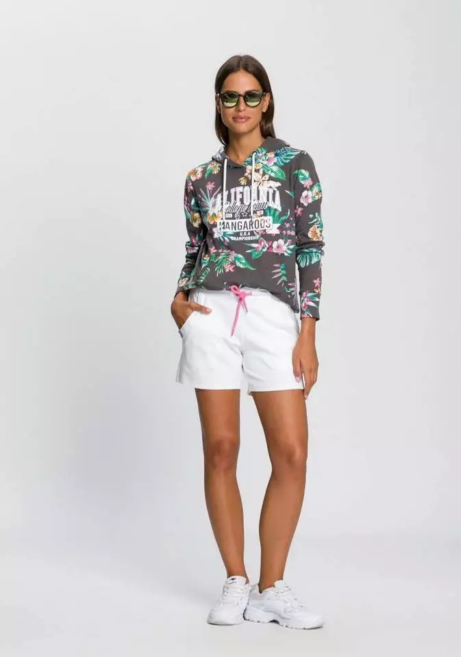 KangaROOS Kapuzensweatshirt mit coolem Floral-Alloverprint & Logo-Print im College-Look - NEUE KOLLEKTION 4 KangaROOS Kapuzensweatshirt mit coolem Floral-Alloverprint & Logo-Print im College-Look - NEUE KOLLEKTION – Bild 4