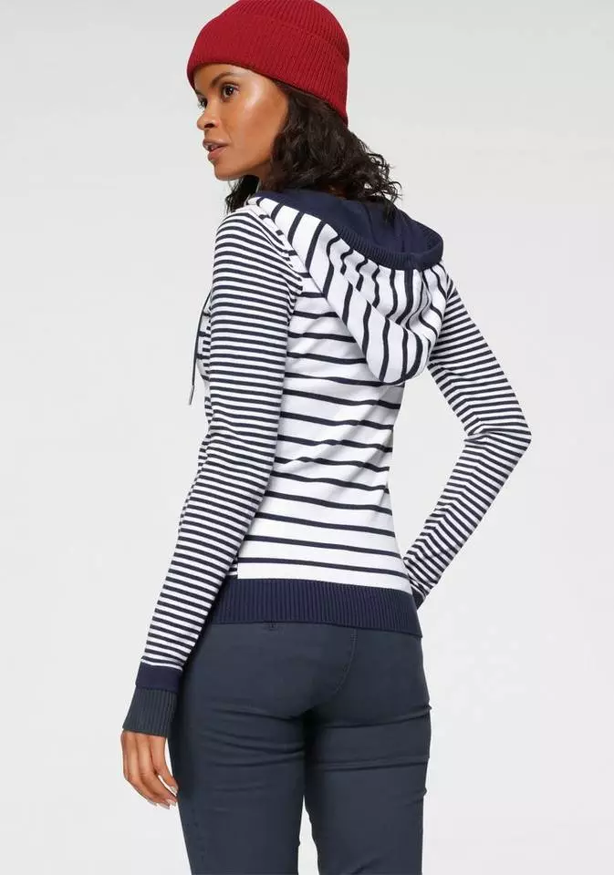 KangaROOS Kapuzenpullover mit trendigem Streifenbreiten-Mix - NEUE KOLLEKTION 2 KangaROOS Kapuzenpullover mit trendigem Streifenbreiten-Mix - NEUE KOLLEKTION – Bild 2