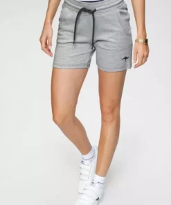 KangaROOS Sweatshorts mit kontrastfarbener Kordel und kleinem Label-Print Hellgrau-meliert, Himbeere, Marine, Weiß -KangaROOS Verkaufsladen 4518fc8f e117 5735 96c8 e6bb63fce510