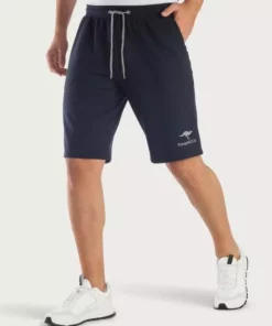 KangaROOS Relaxshorts mit Logodruck auf dem Bein
