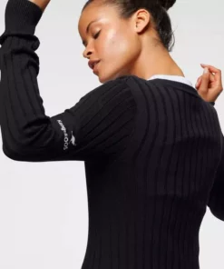 KangaROOS Strickjacke in breit geripptem Feinstrick unf Markennamen auf dem Arm - NEUE KOLLEKTION Marine, Schwarz, Rosa -KangaROOS Verkaufsladen 468c0fbc f4aa 5f66 9ac5 1180f773b21a