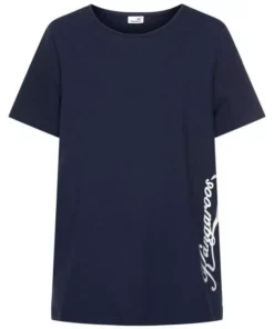 KangaROOS T-Shirt Große Größen Schwarz-weiß, Weinrot, Fuchsia, Marine
