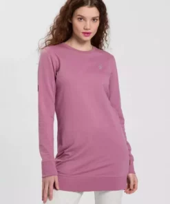 KangaROOS Longsweatshirt mit silver-foil-logo-print auf der Brust - NEUE KOLLEKTION Schwarz, Blau-meliert, Mauve-meliert -KangaROOS Verkaufsladen 47b97cf1 84df 5038 85e3 2bee055b97d4